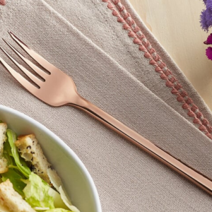 Rose Gold Salad Fork