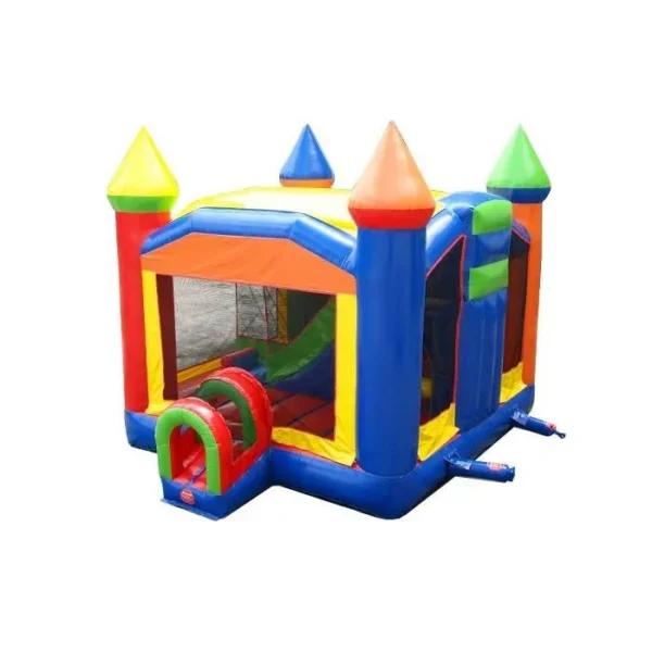 Doucettes Special Events Party And Tent Rental Bounce+Slide+Combo 5+in+1 Rainbow 1920w
