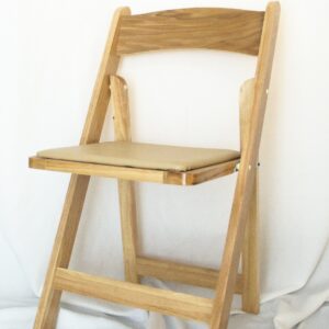 Natural Wood (Padded Seat)