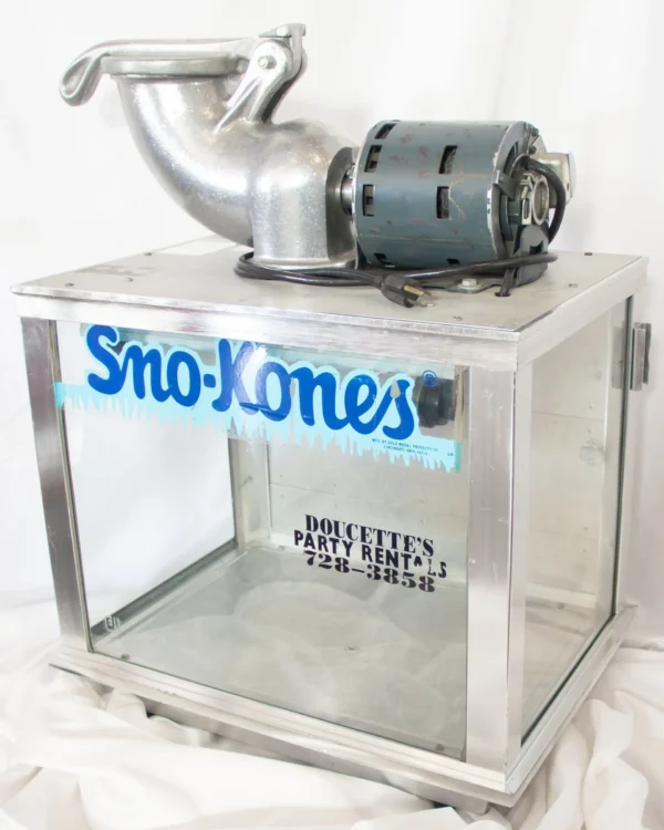 Doucettes Special Events Party And Tent Rental Sno+Kone+Machines Metal 1920w